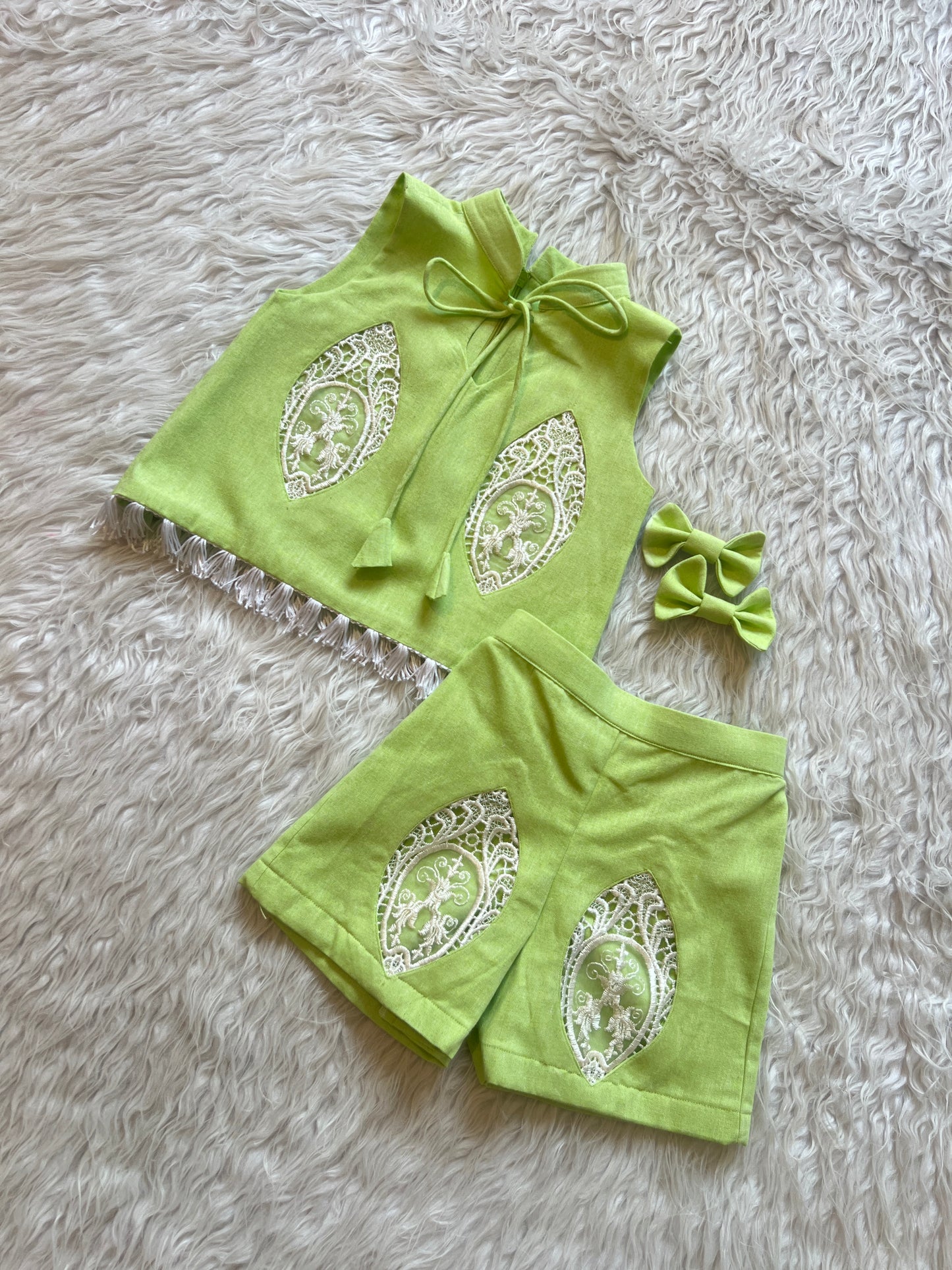 Lime Lace Luxe Set NAS1564