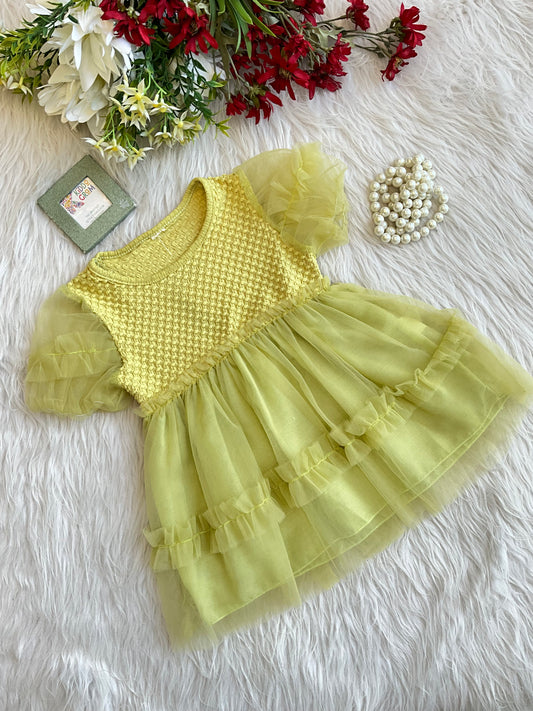 Green Dot Frock