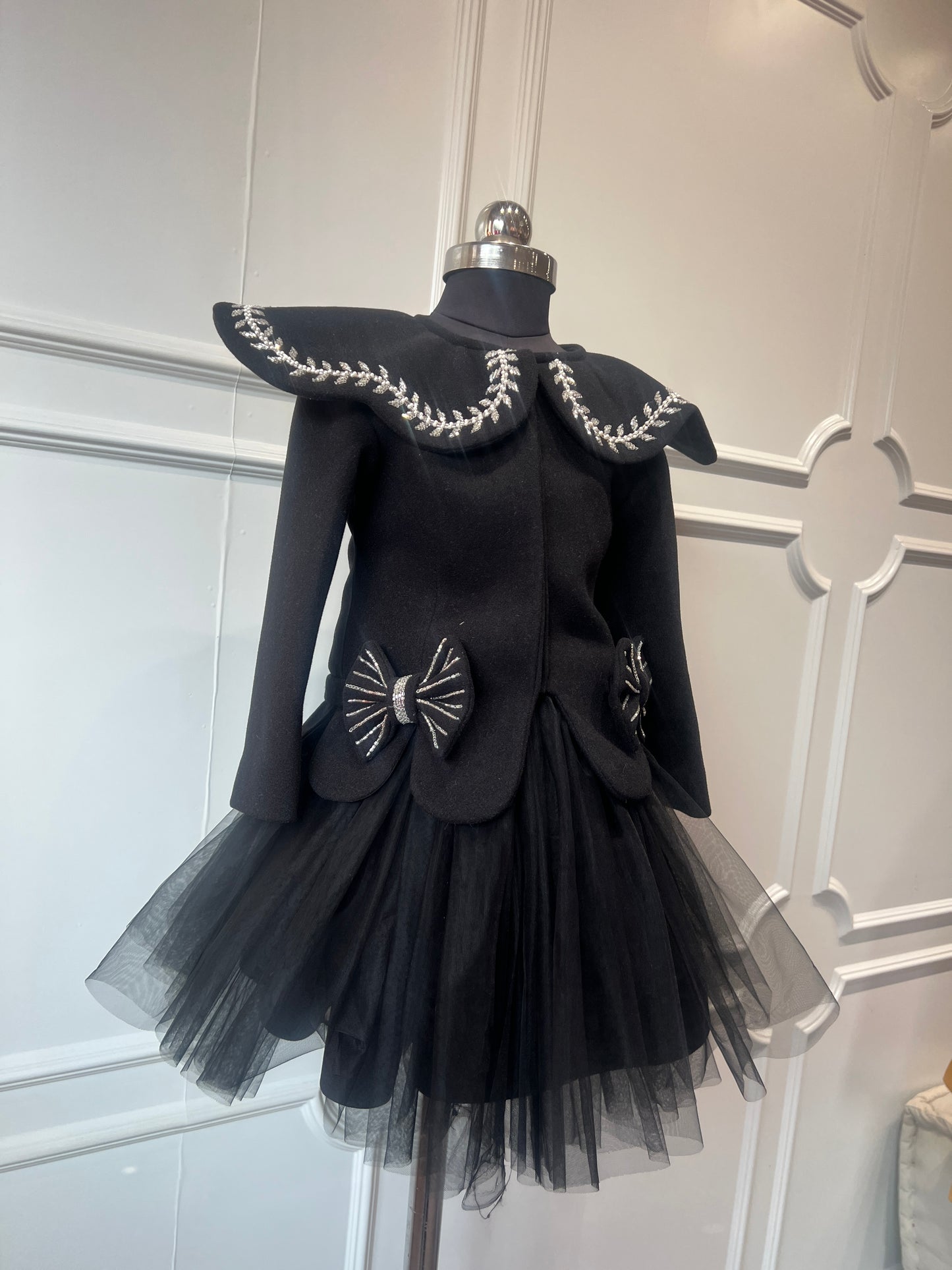 Classic Black Charm Dress🖤 NAS1373