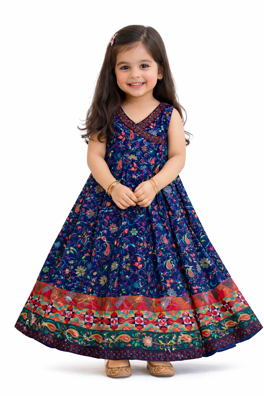 Ethno Babe Anarkali Dress NAS186