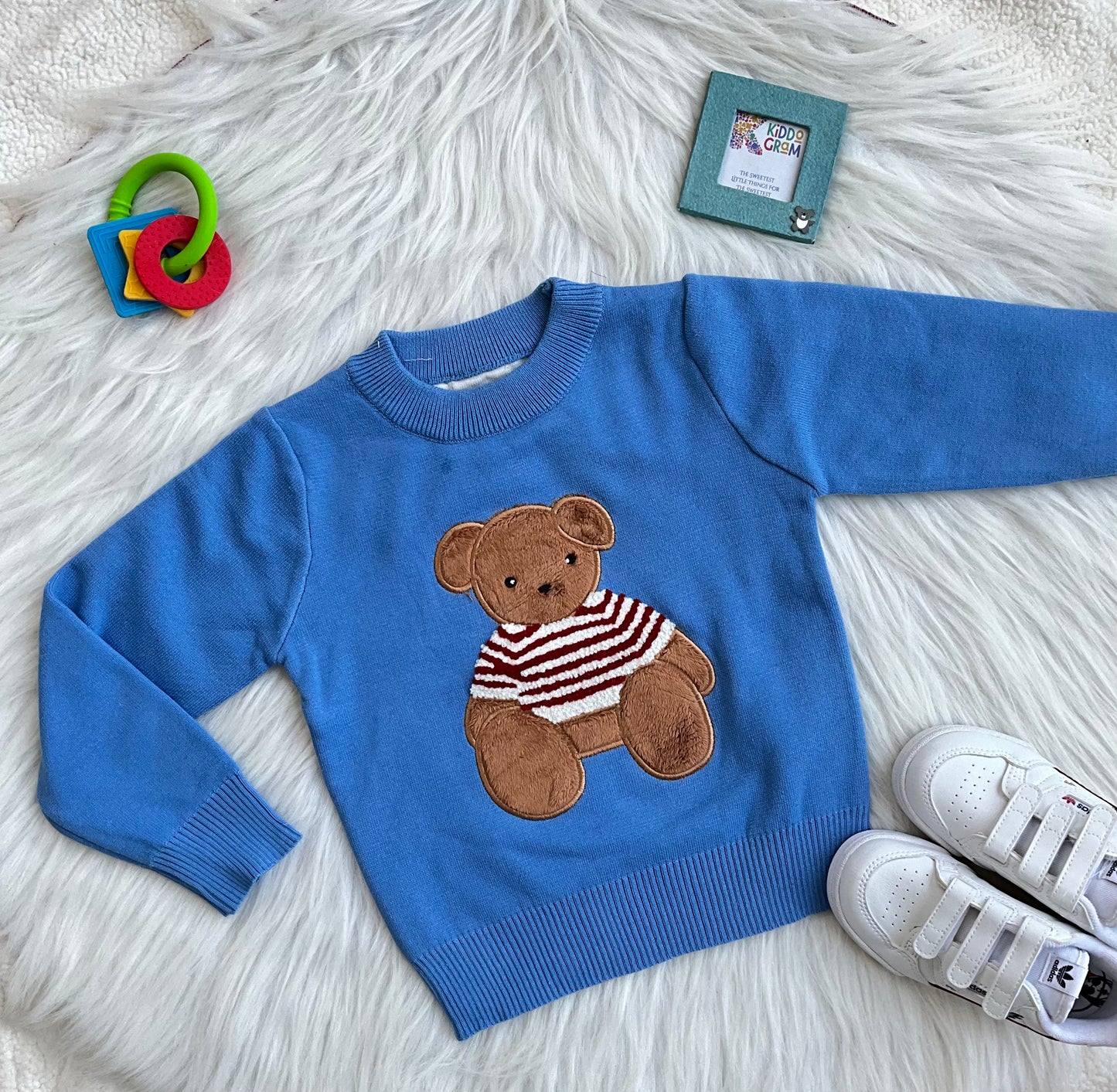 Fuzzy Bear Sweater