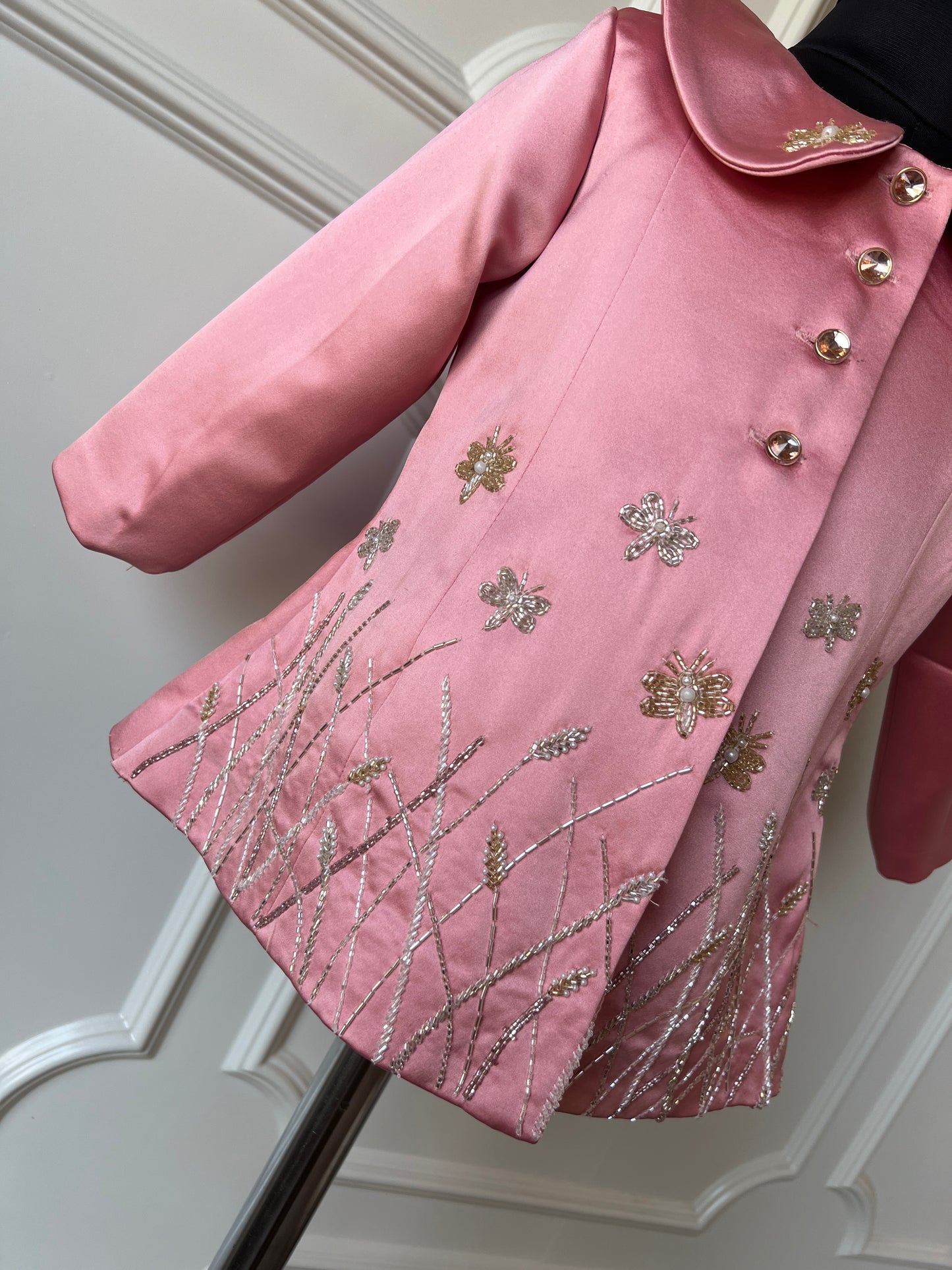 Rosy coat dress