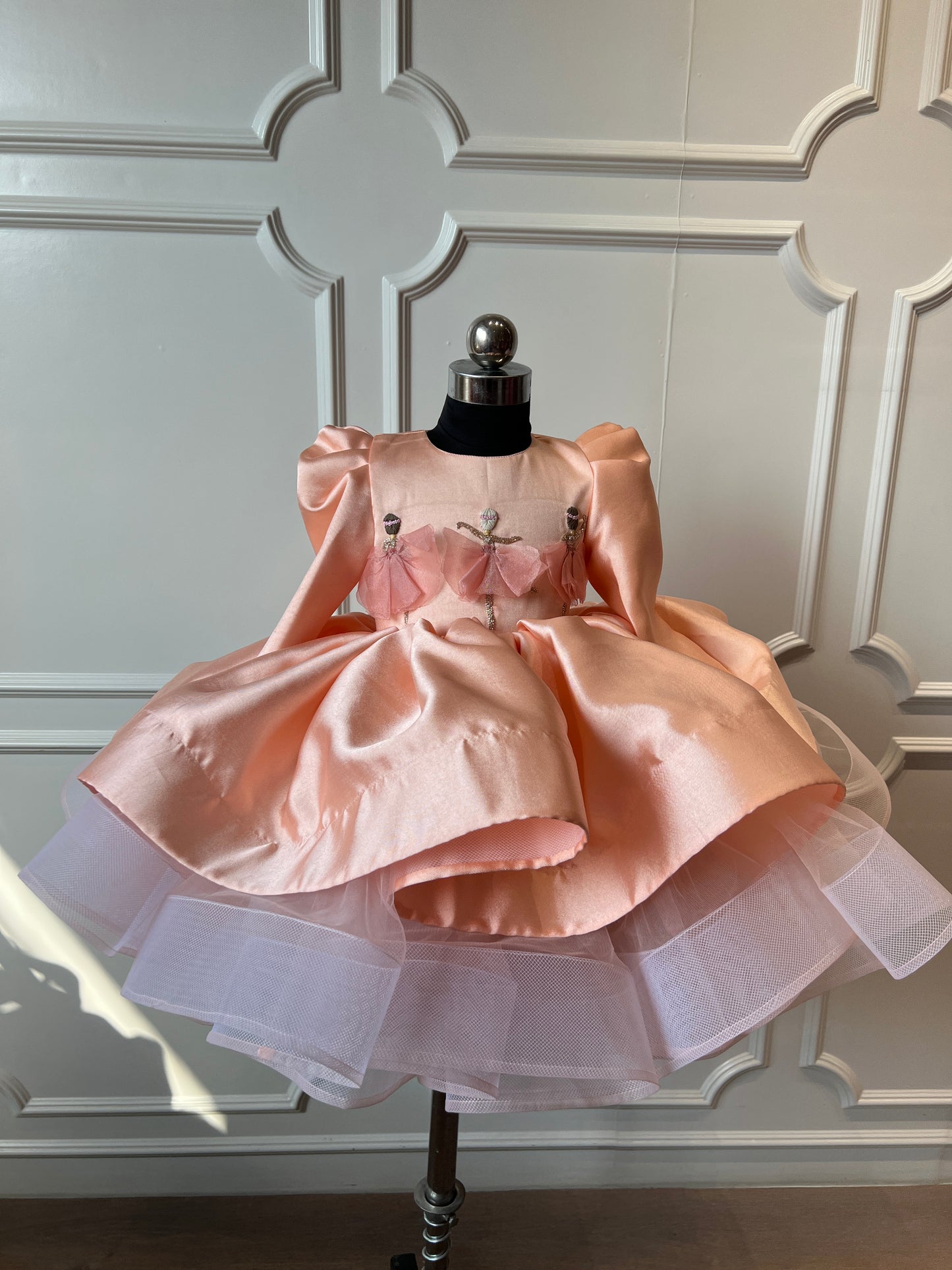 Peach Ballerina dress NAS1526