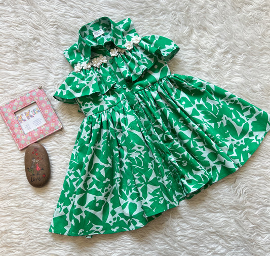 Emerald Bloom Dress NAS1498