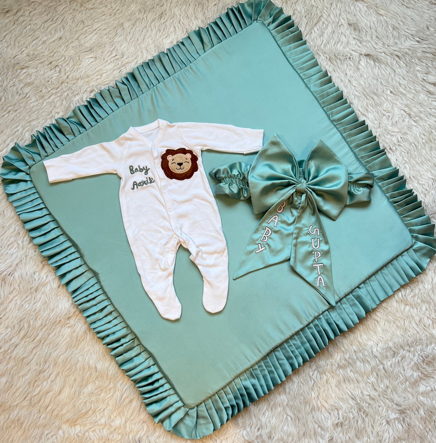 Little Wrap Romper Set