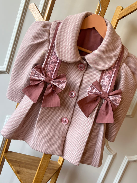 Pink forest coat