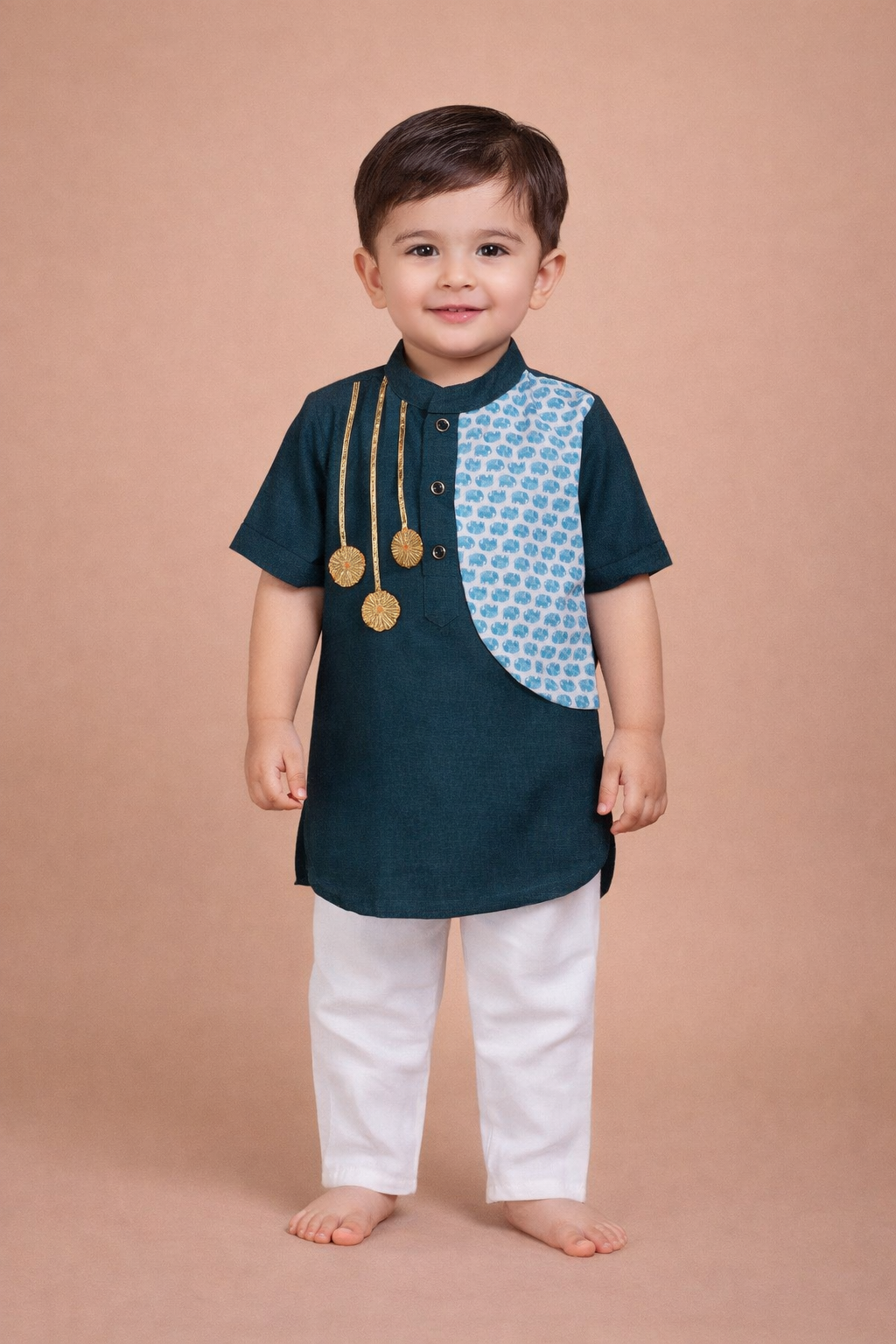 Green Lil Kurta NAS171