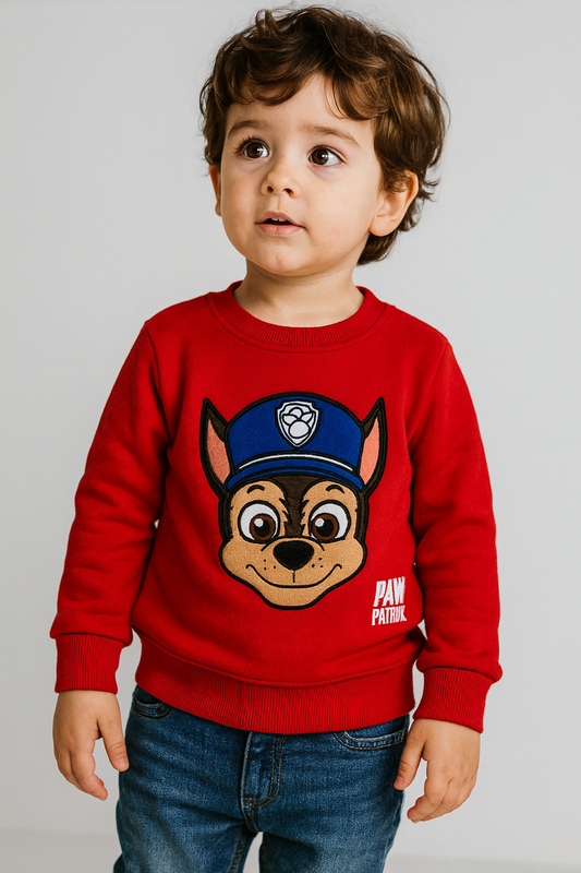 Red Rubble Sweatshirt NAS653