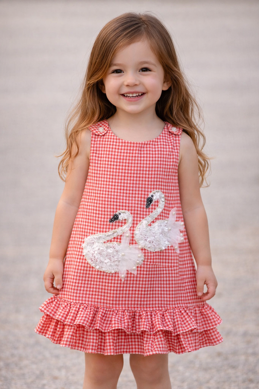 Cherry Swan Charm NAS1419