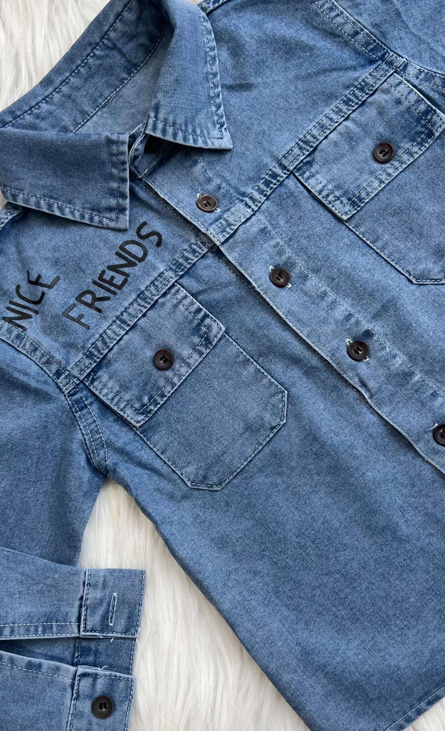 Mini Denim Maverick Shirt