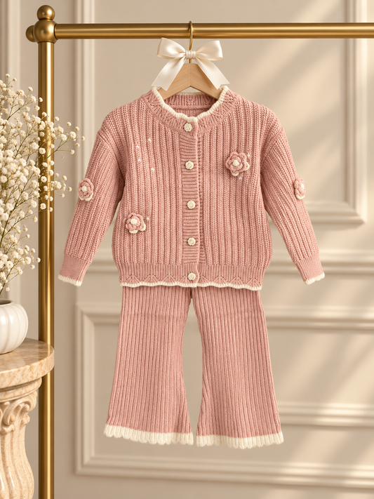 Peony Knit Coordset NAS1843