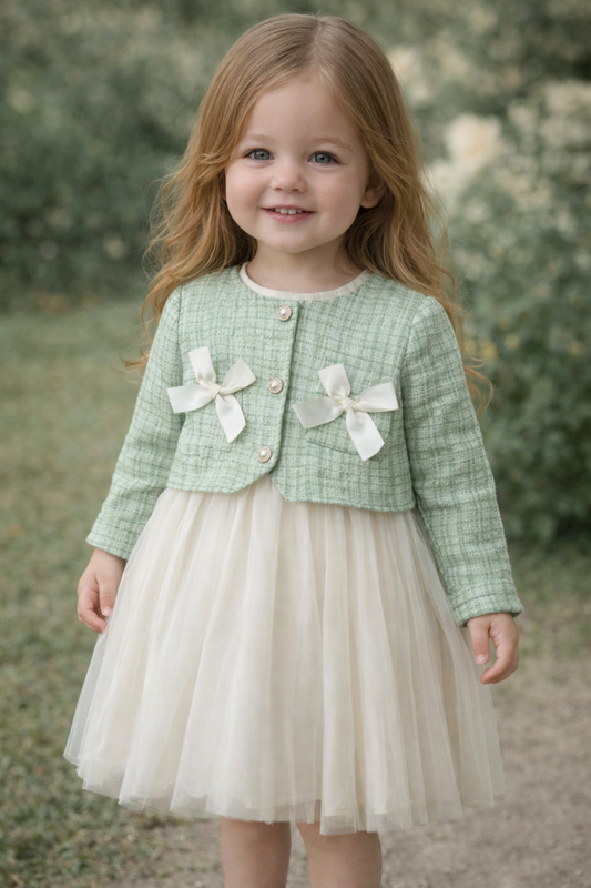 Green glow dress NAS920