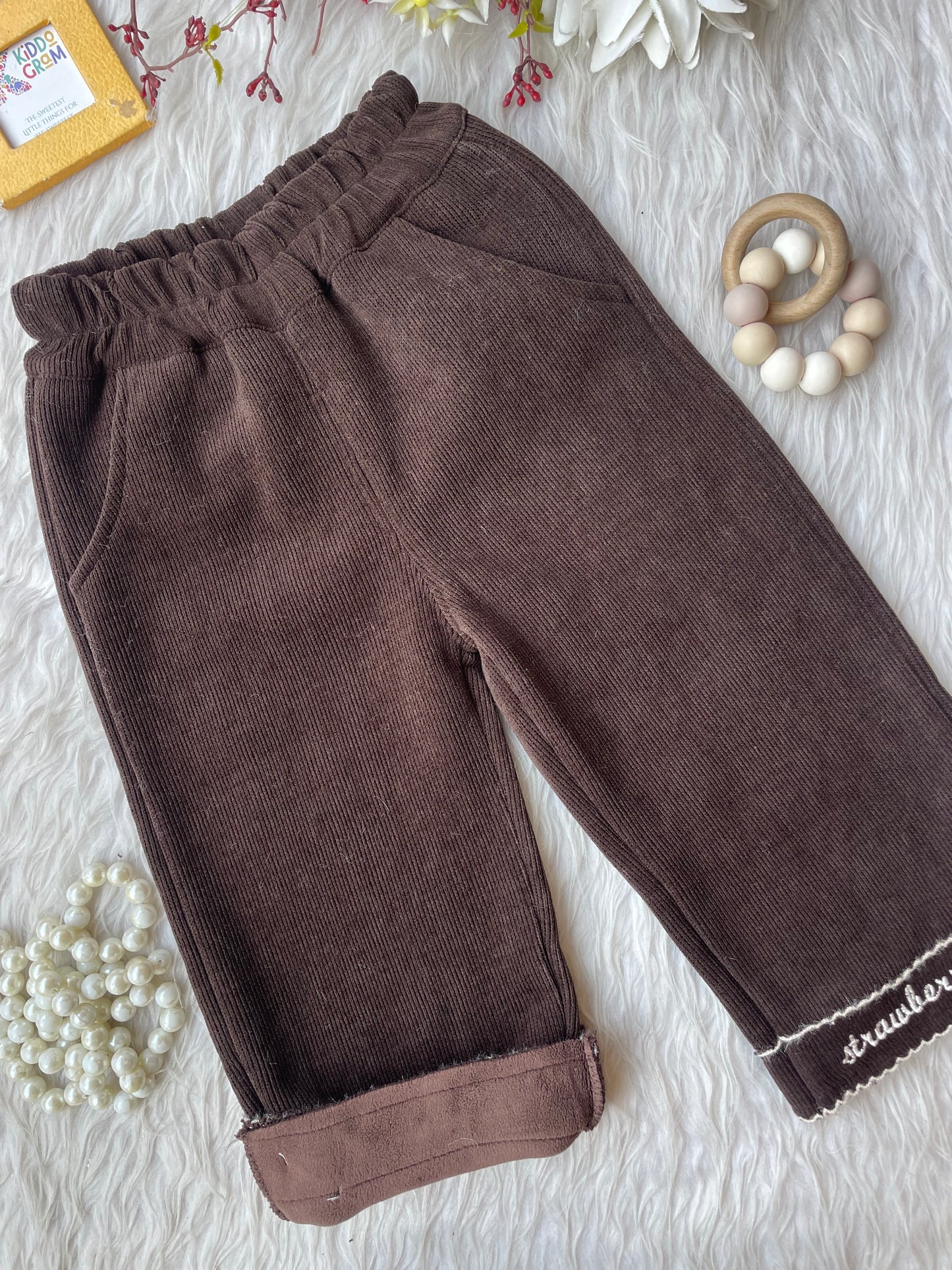 Walnut flower pants