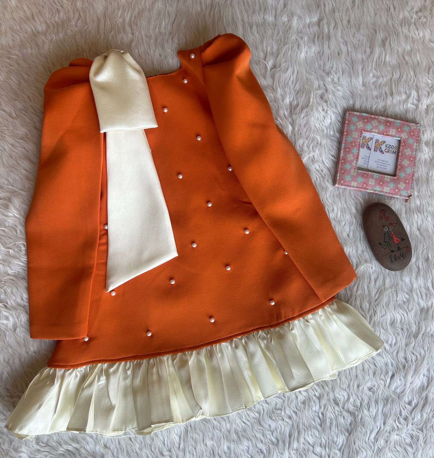 Rusty Elegance Dress🧡 NAS1422