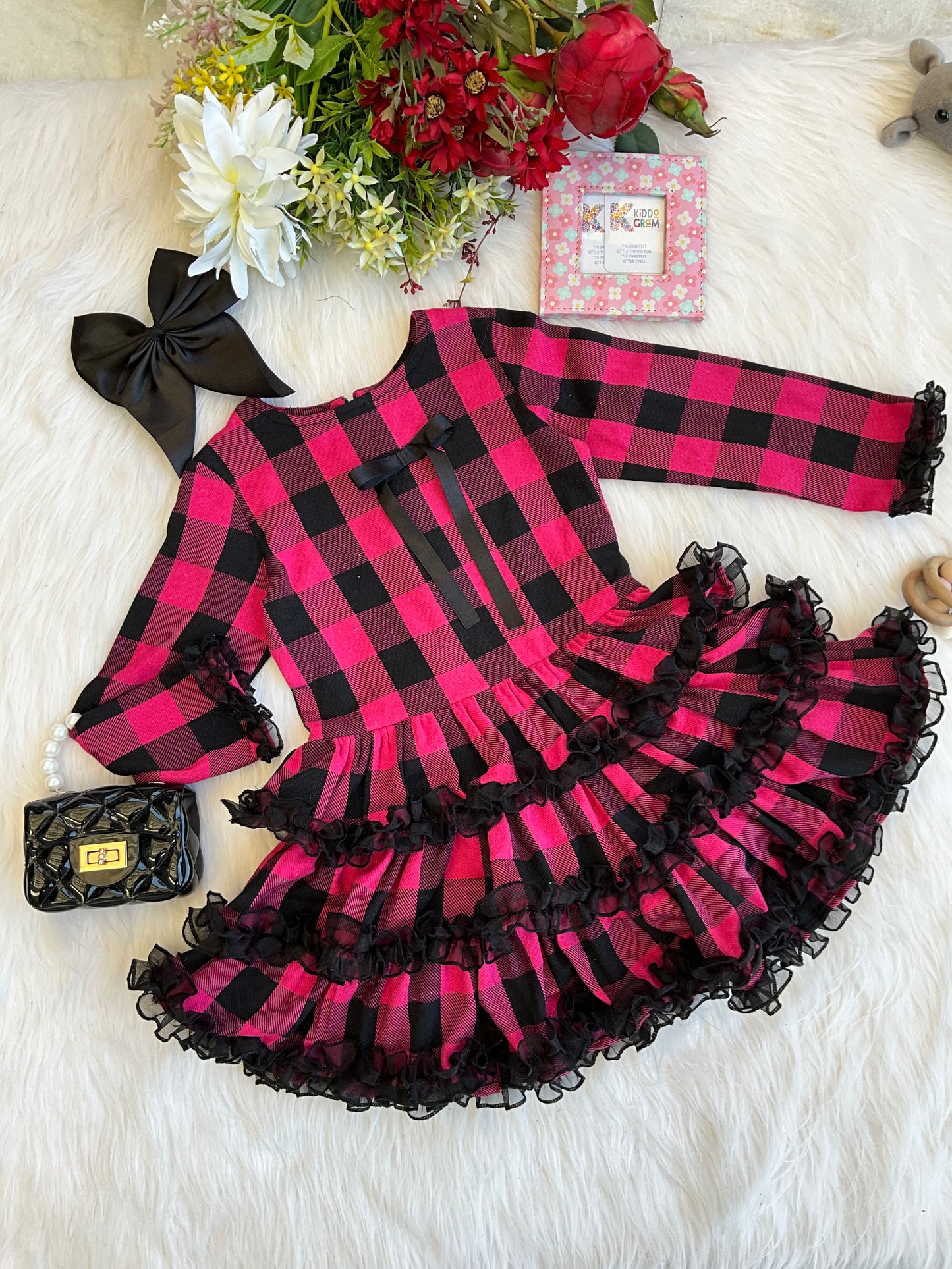 Dreamland Check Dress