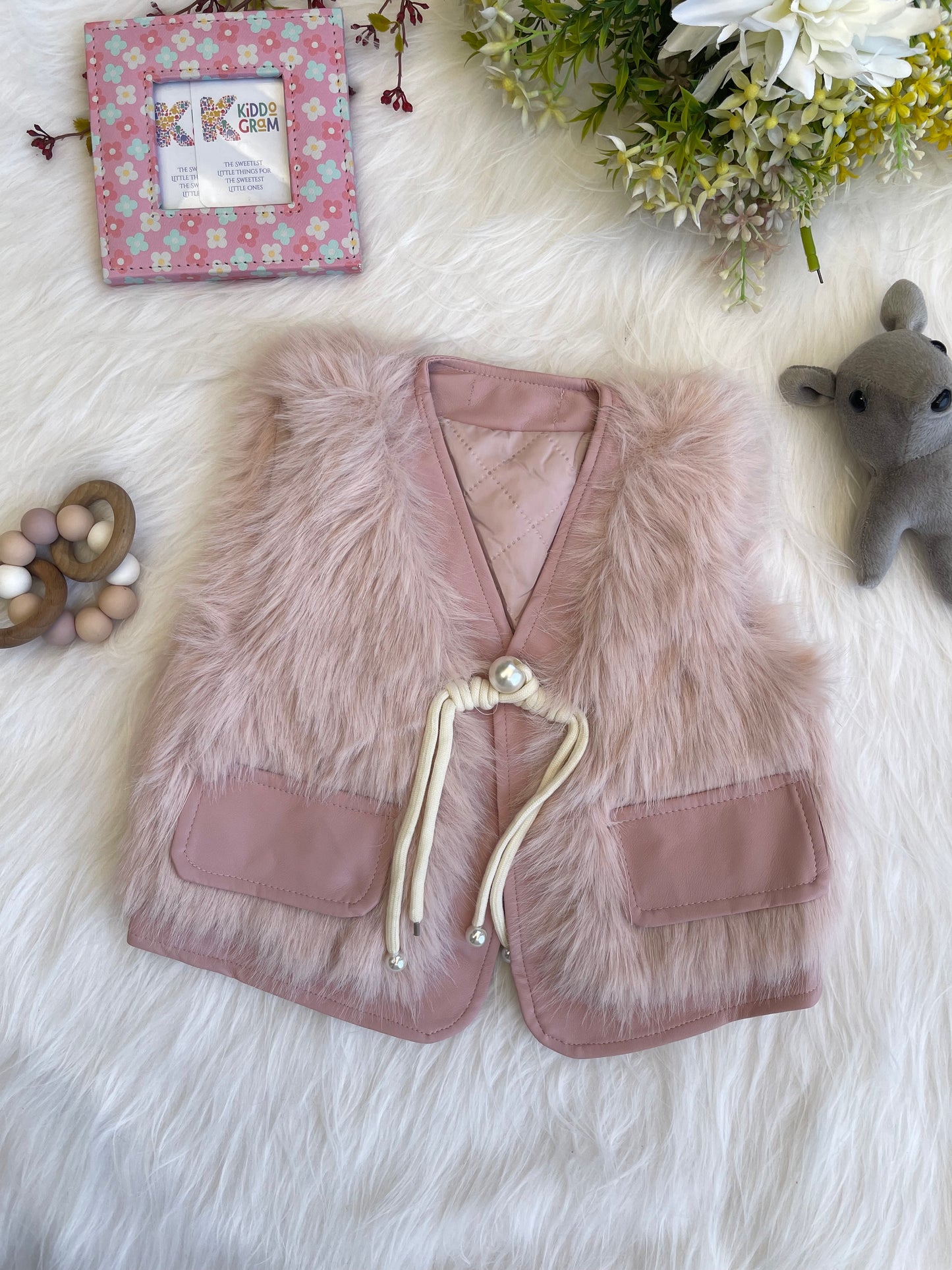 Plush Pink Parka