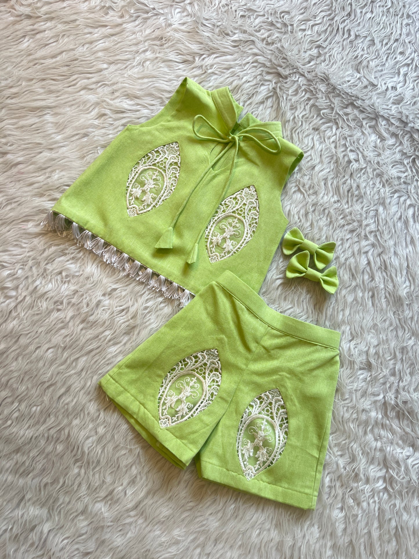 Lime Lace Luxe Set NAS1564