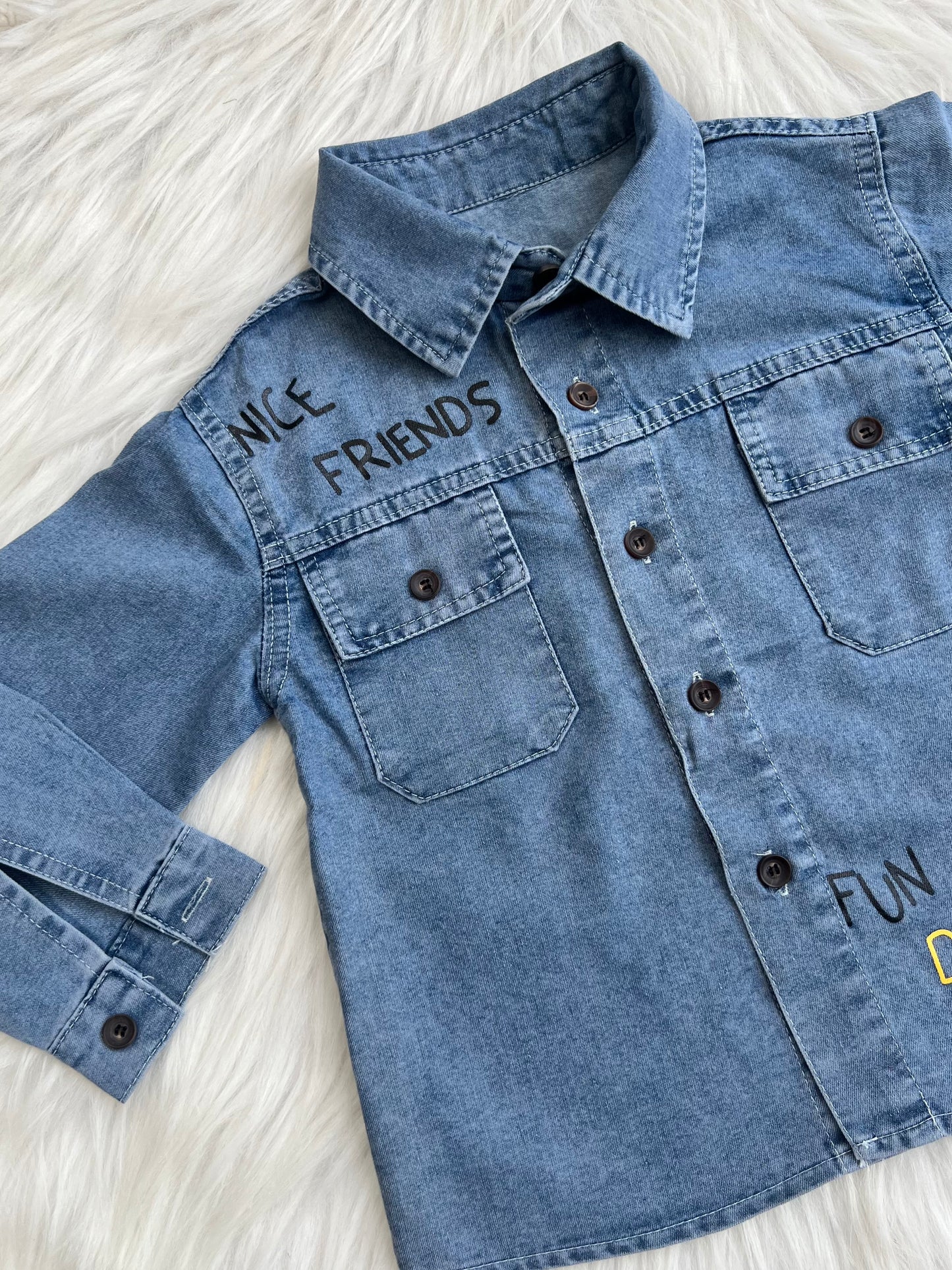 Mini Denim Maverick Shirt