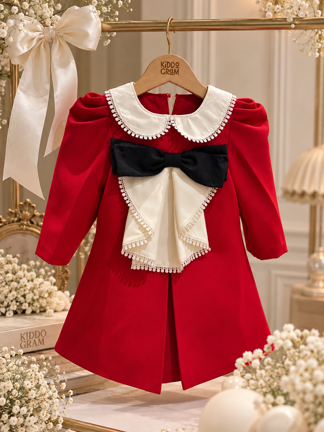The Scarlet Bow dress