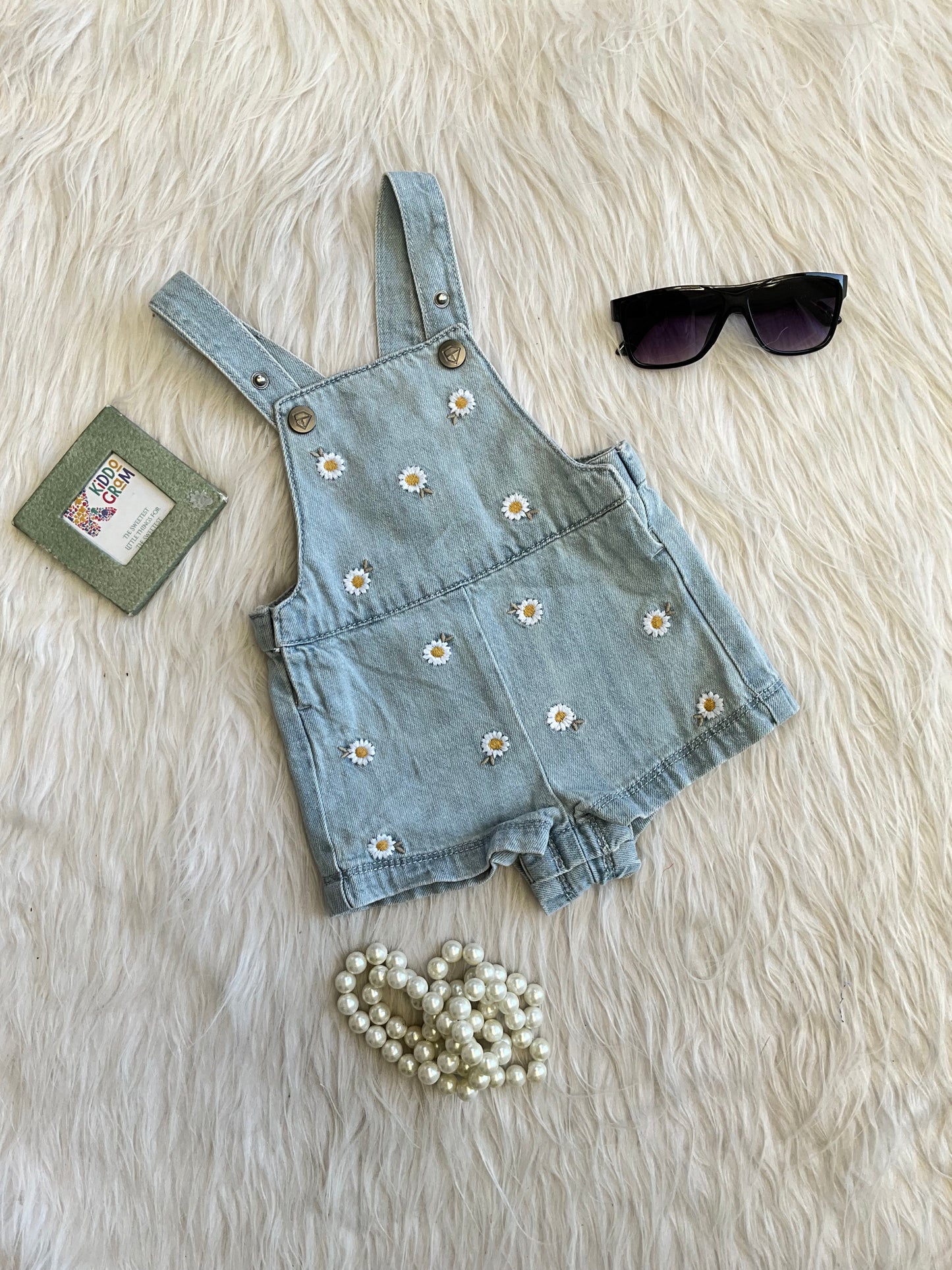 Spring denim dungree