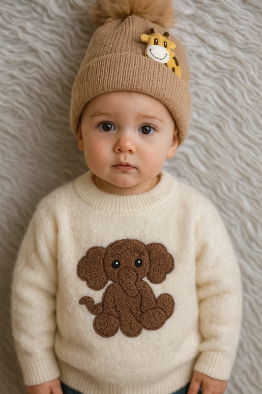Cozy Elephant Sweater NAS690