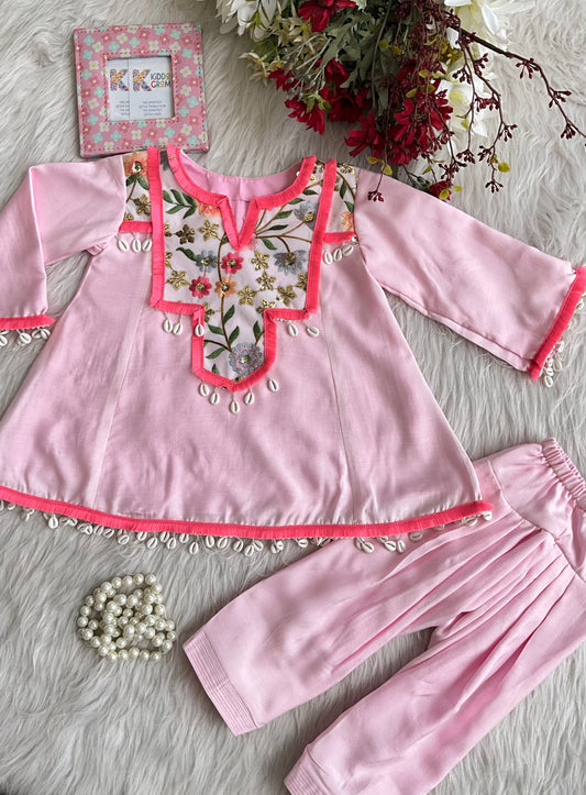 Pink Modish Mini Suit