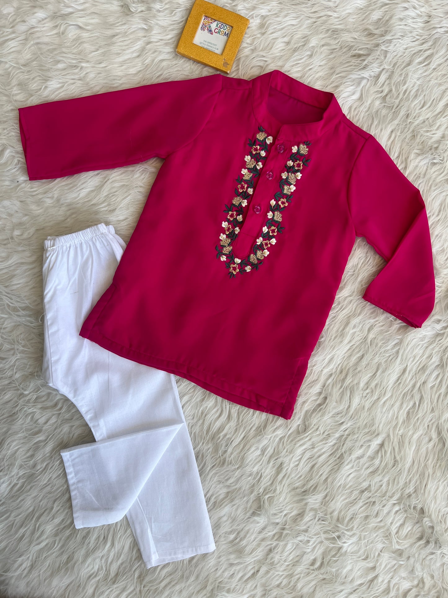 Blush Charm kurta set