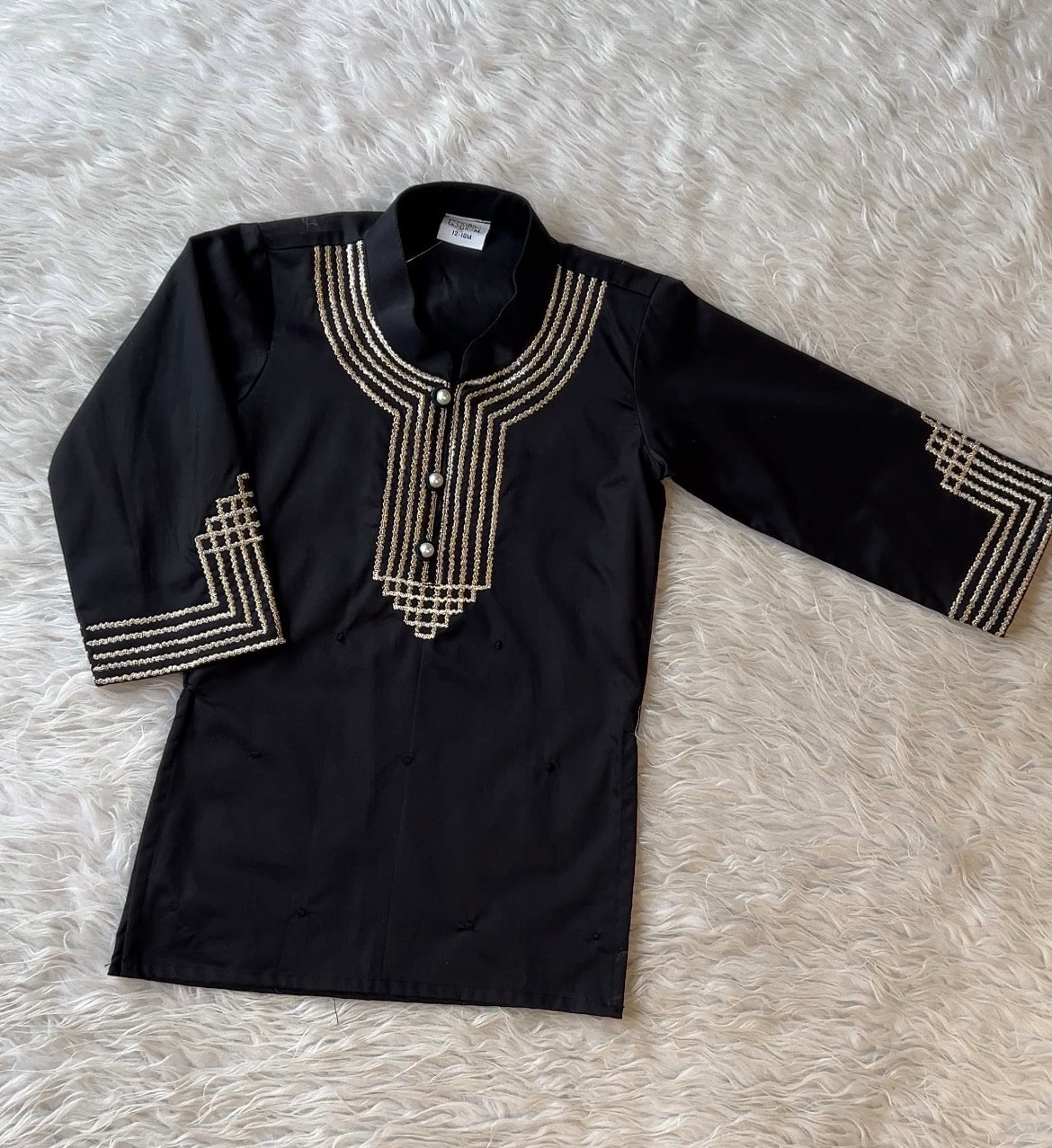 Noir Majesty Kurta Set NAS1288