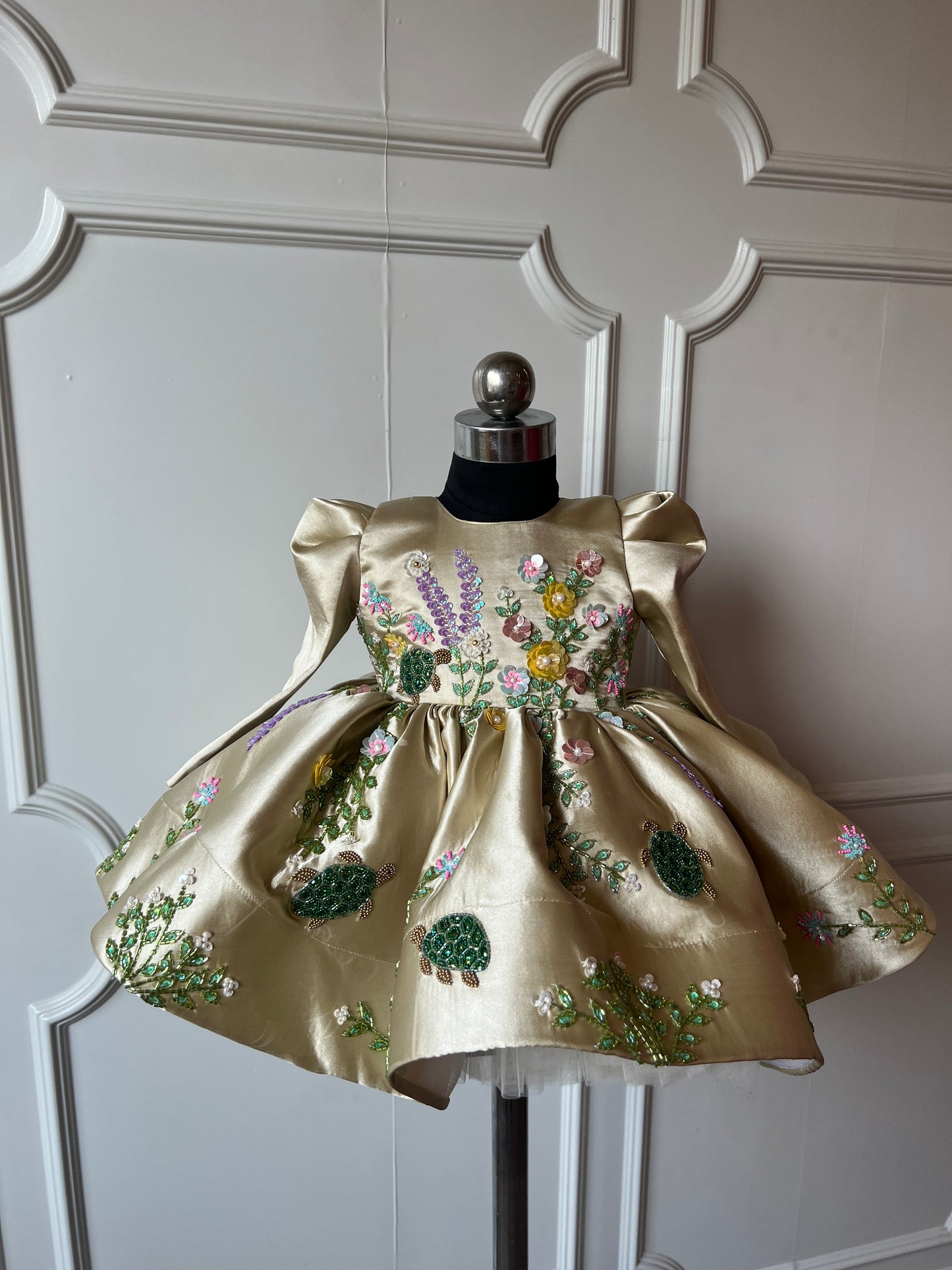 Turtle Bloom Dress 🐢🌸 NAS1255