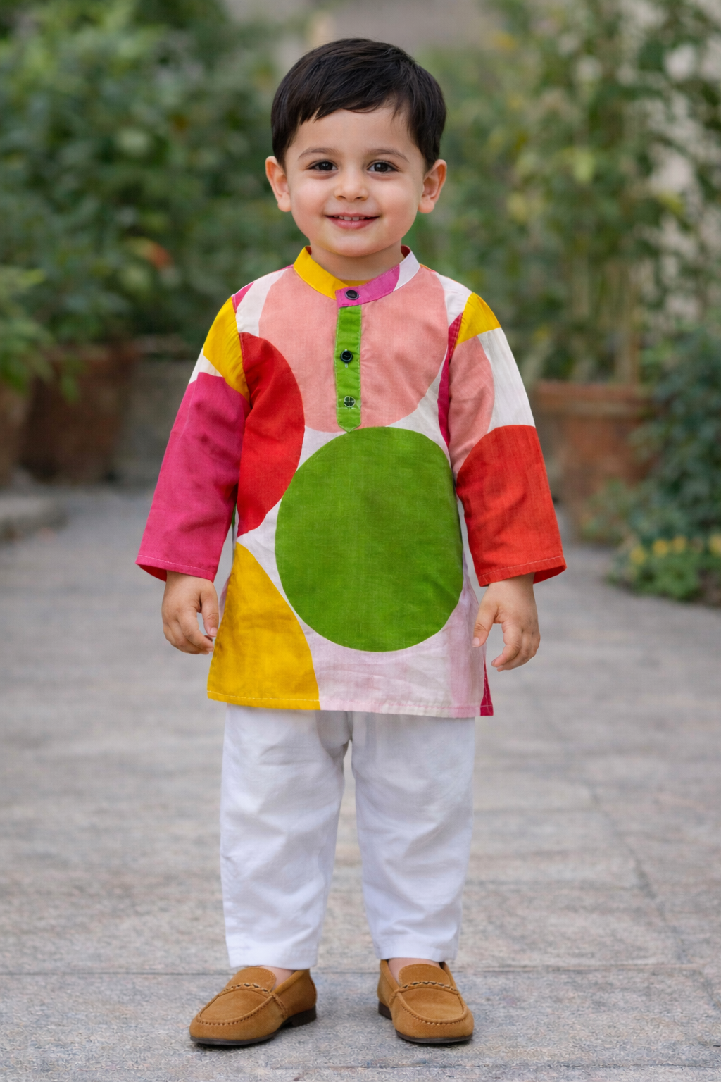 Color Splash Kurta Set NAS1393