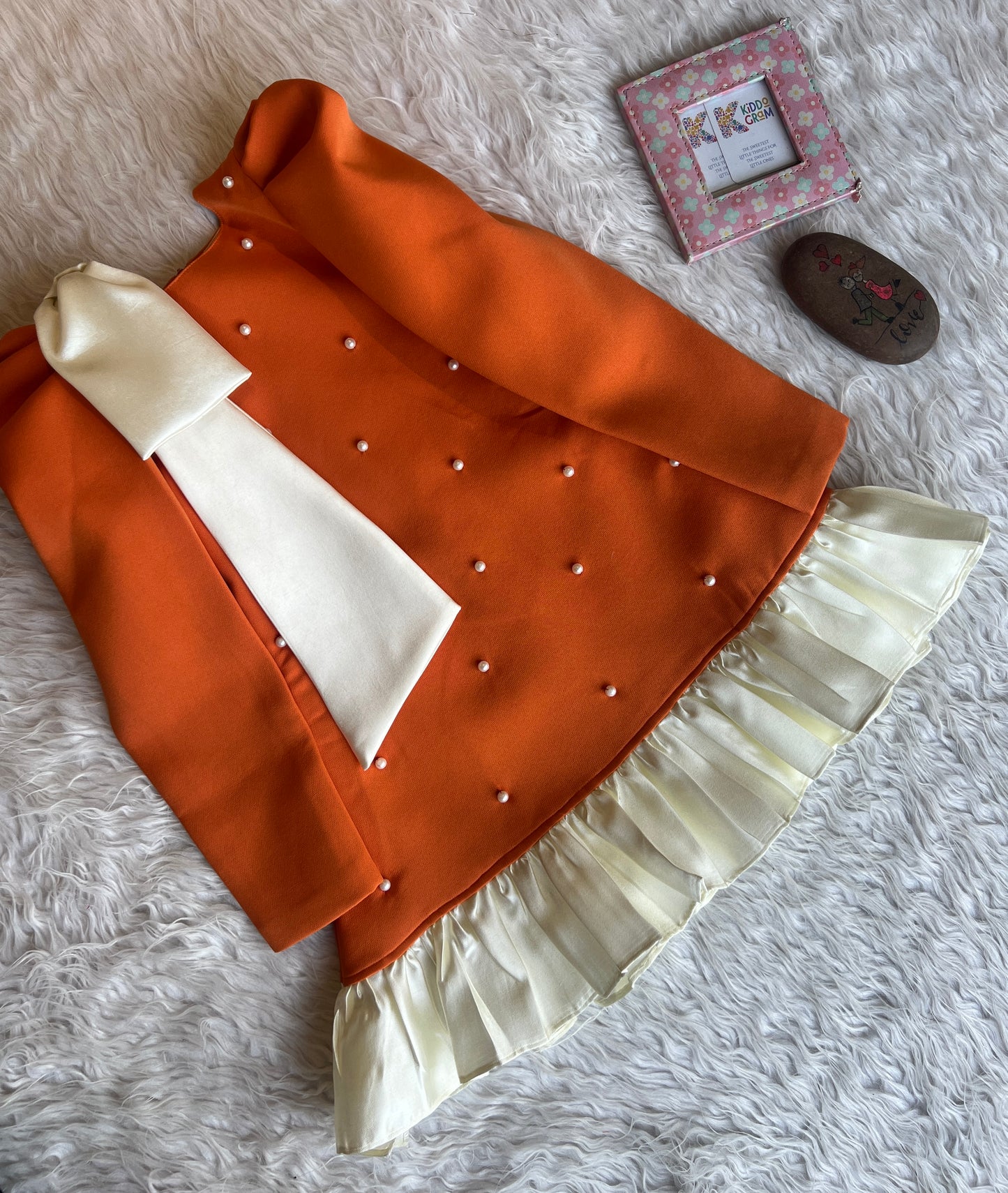 Rusty Elegance Dress🧡 NAS1422