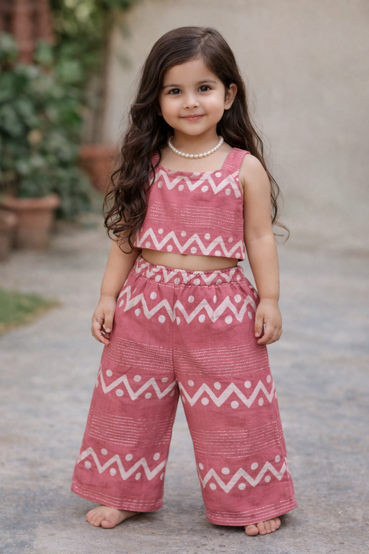 Little Gem Peach Coordset NAS190