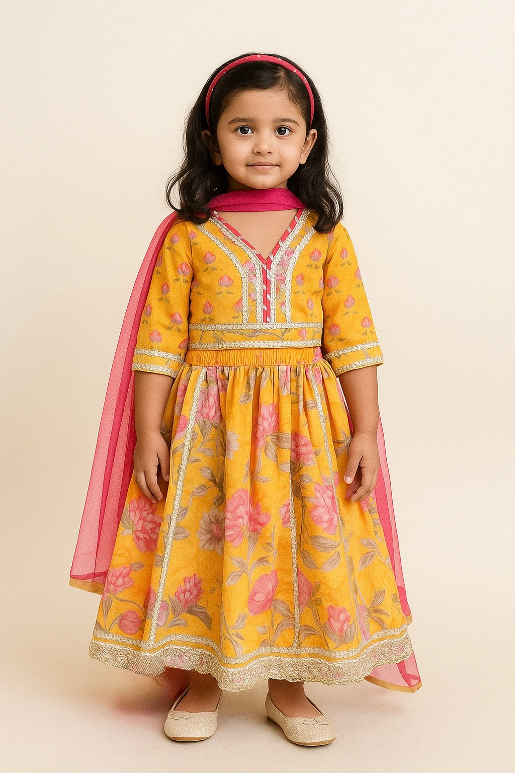 Marigold Magic Lehenga