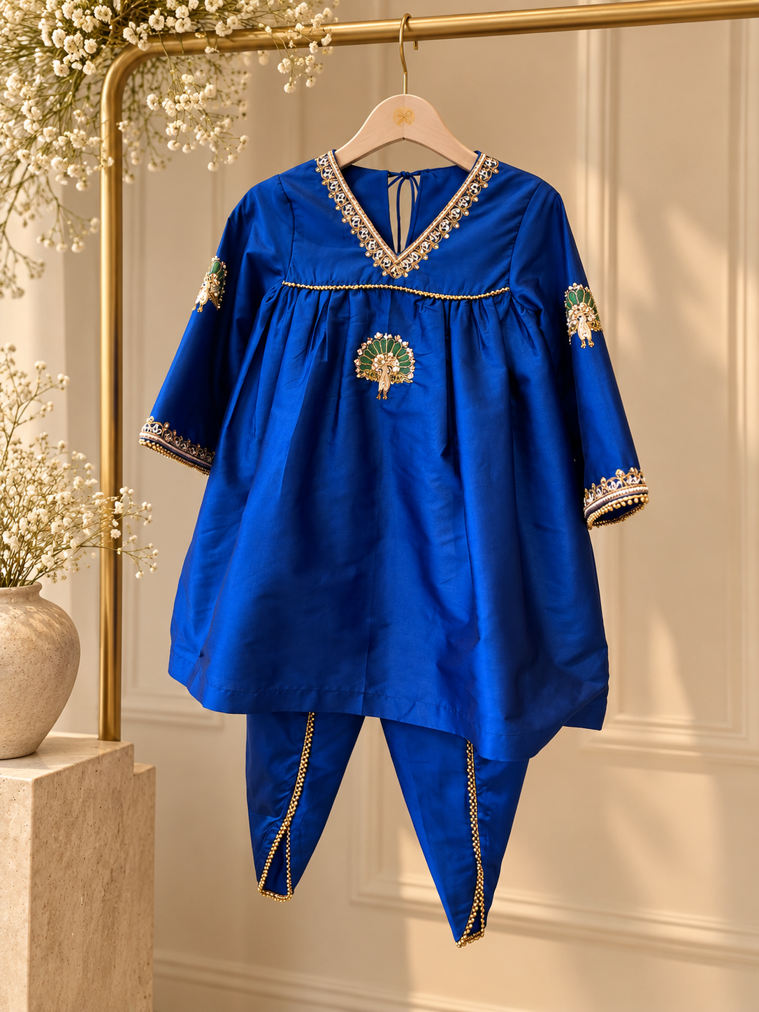 The Blue Royale chooga set