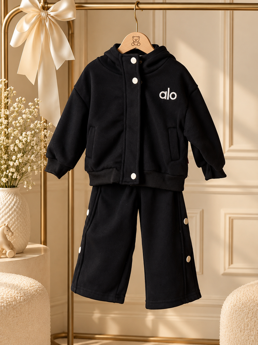 Noir Luxe Coord Set NAS1816