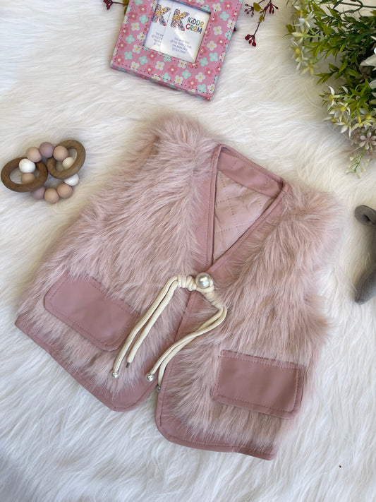 Plush Pink Parka