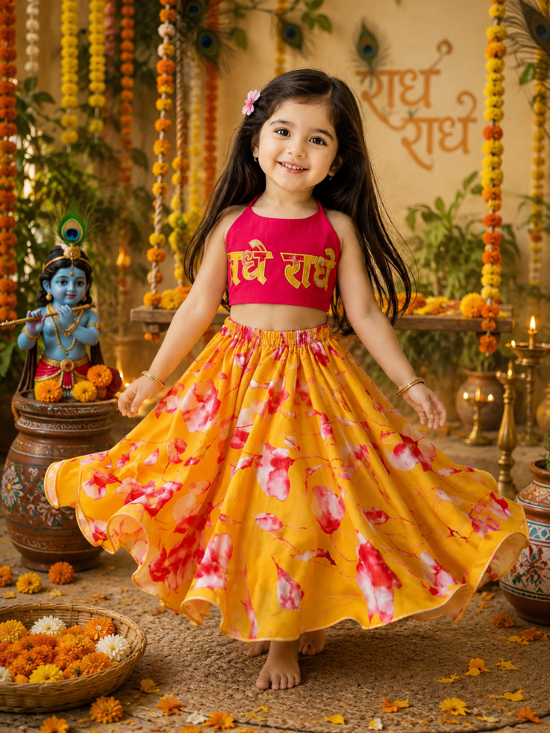 Divine Radhe lehenga set