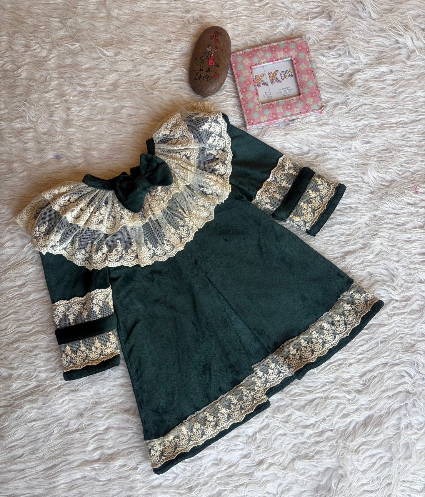 Royal green velvet NAS1132