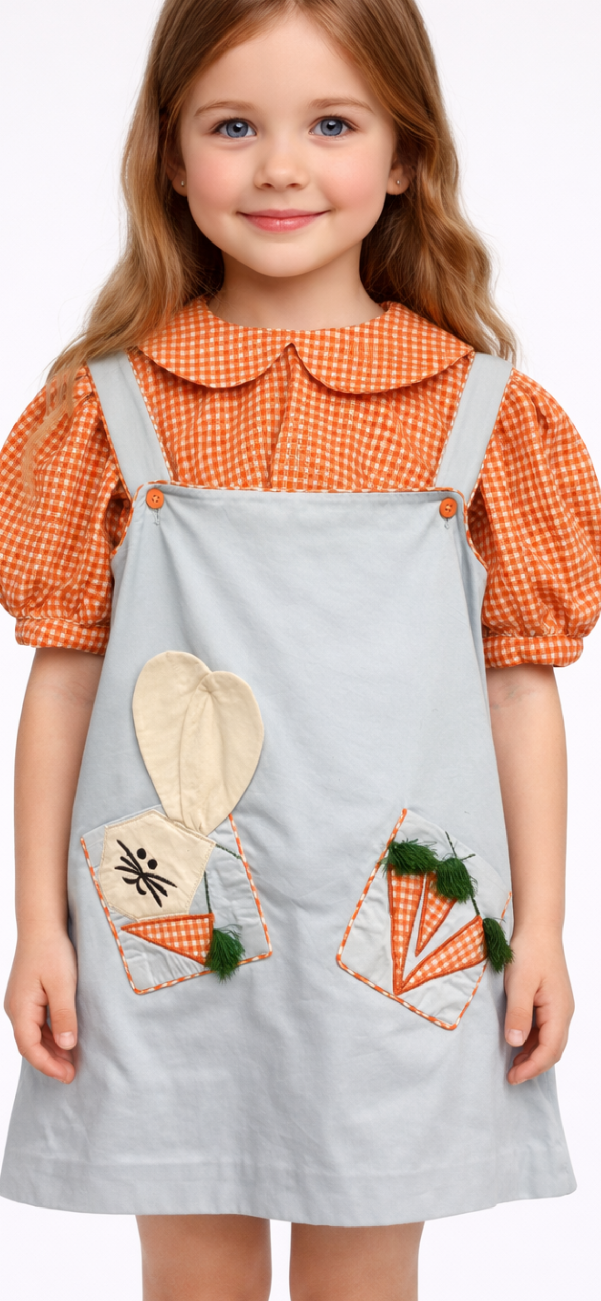 Bunny Garden Pinafore NAS1335