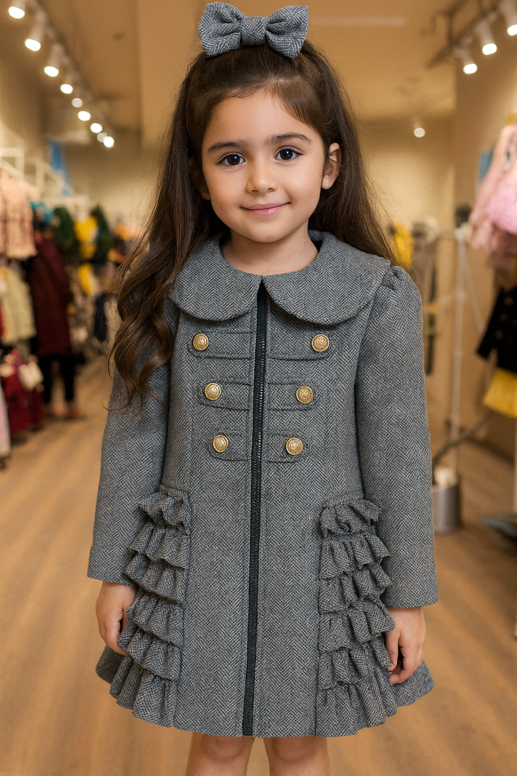 Royal Ruffle Coat NAS1316