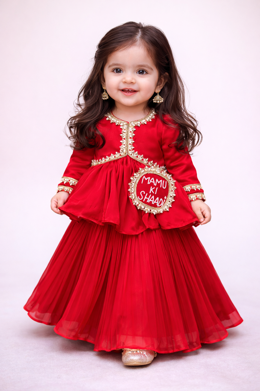 Royal Red Lehnga NAS47