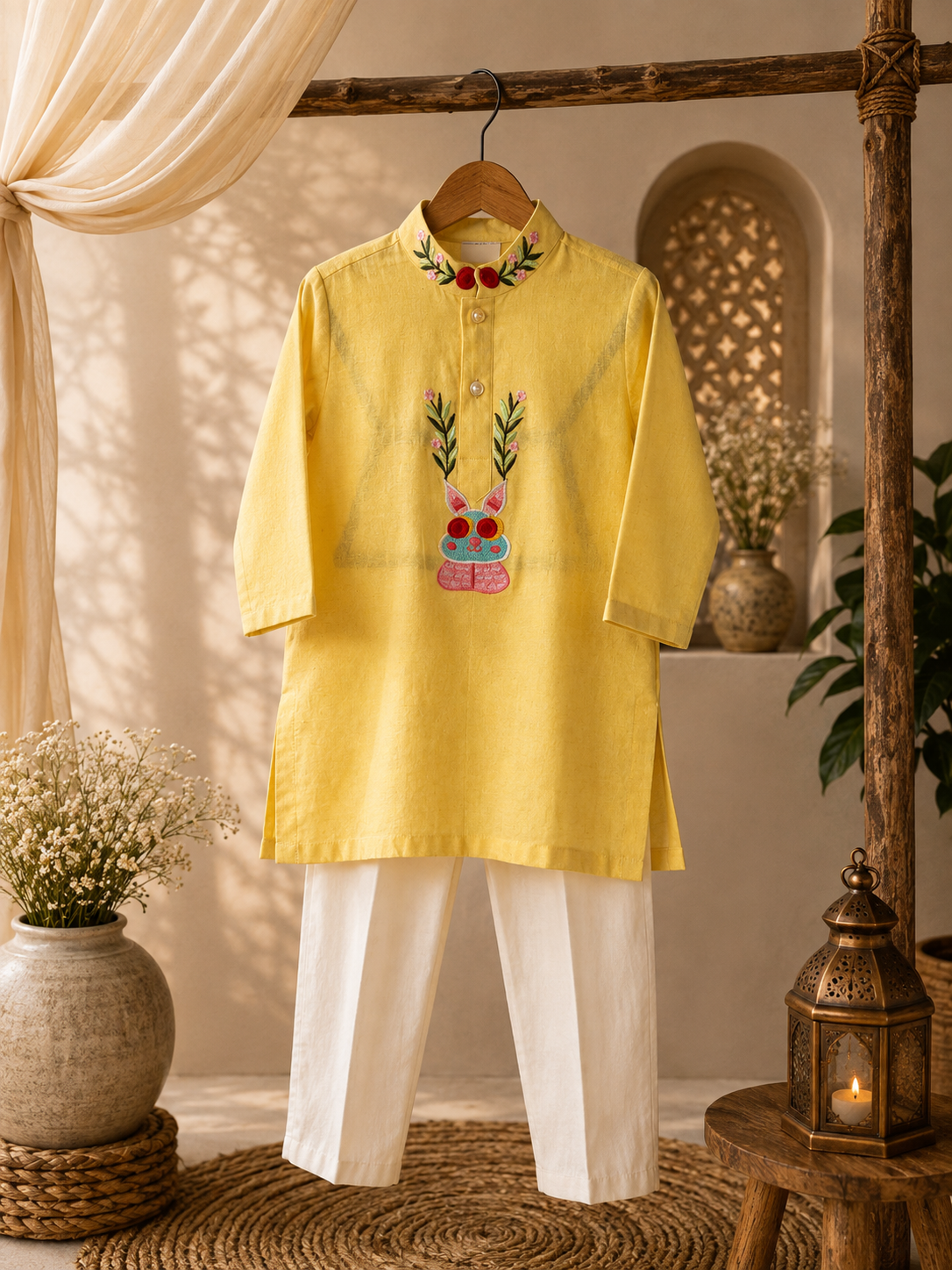 Lemon Bloom Kurta set🐰