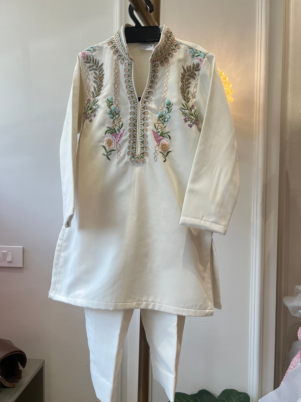 Aariz Ivory Kurta Set