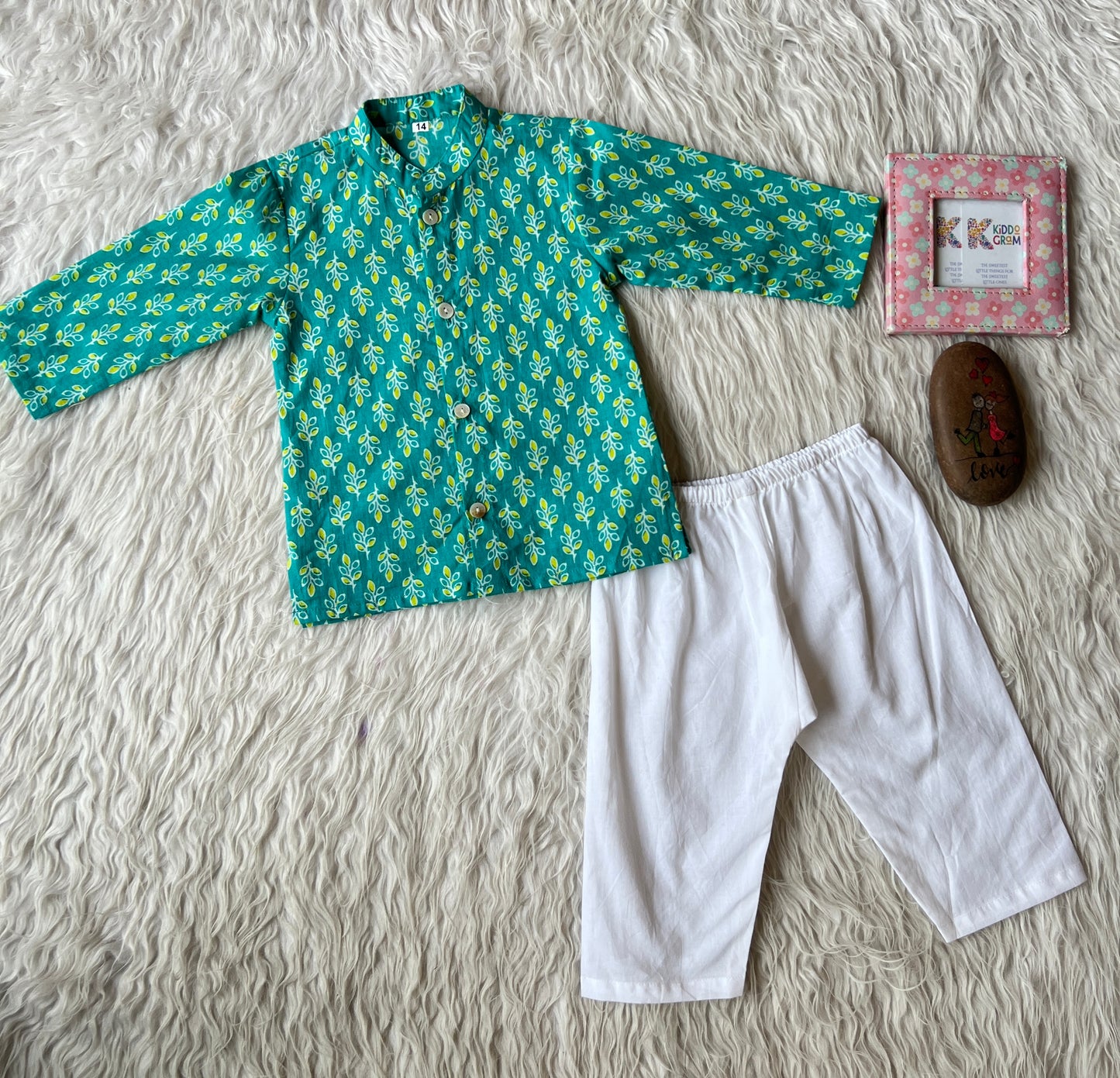 Emerald Breeze Kurta Set NAS1456