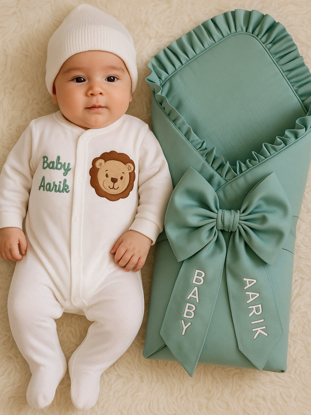 Little Wrap Romper Set