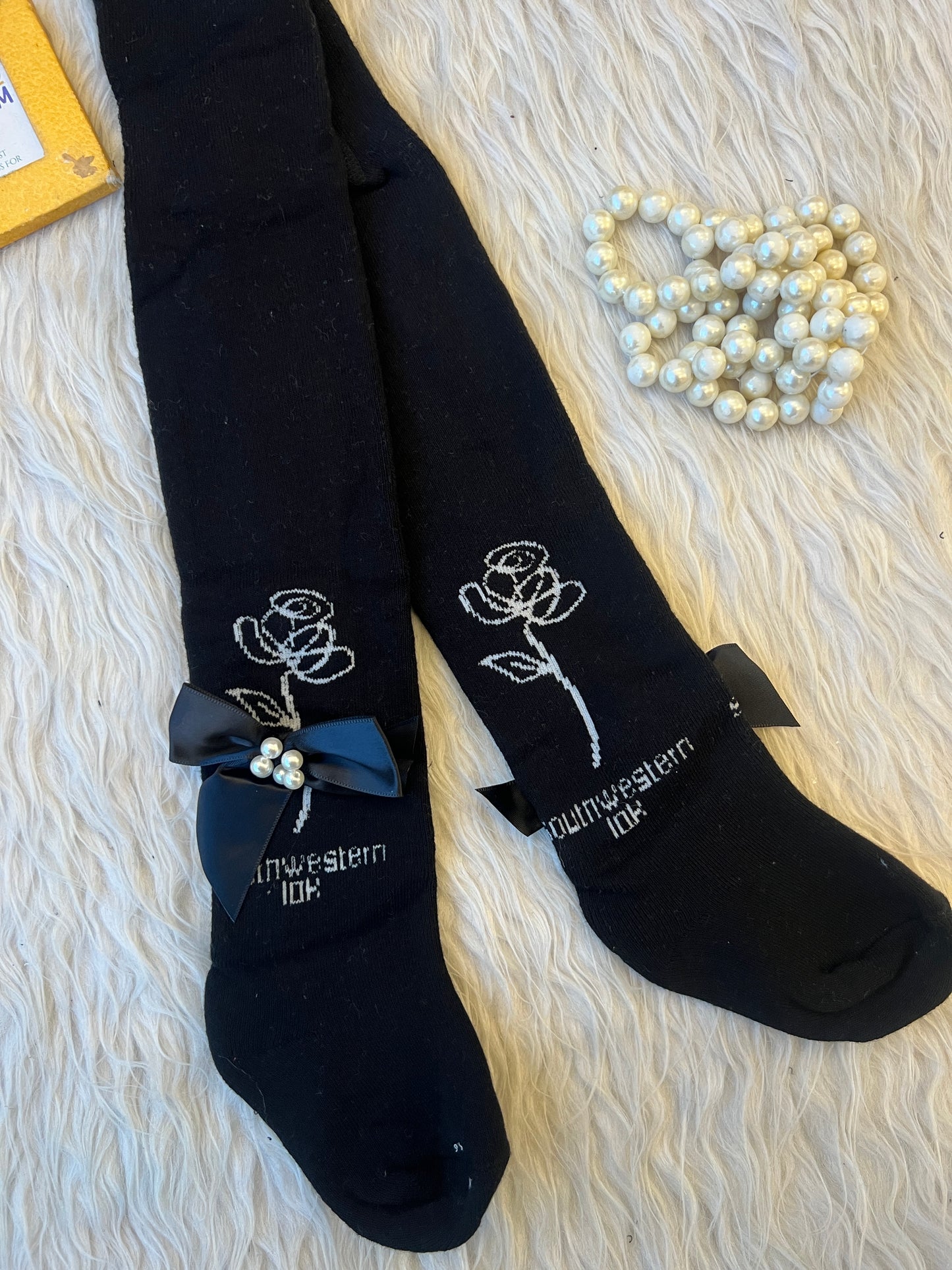 Black rose stocking