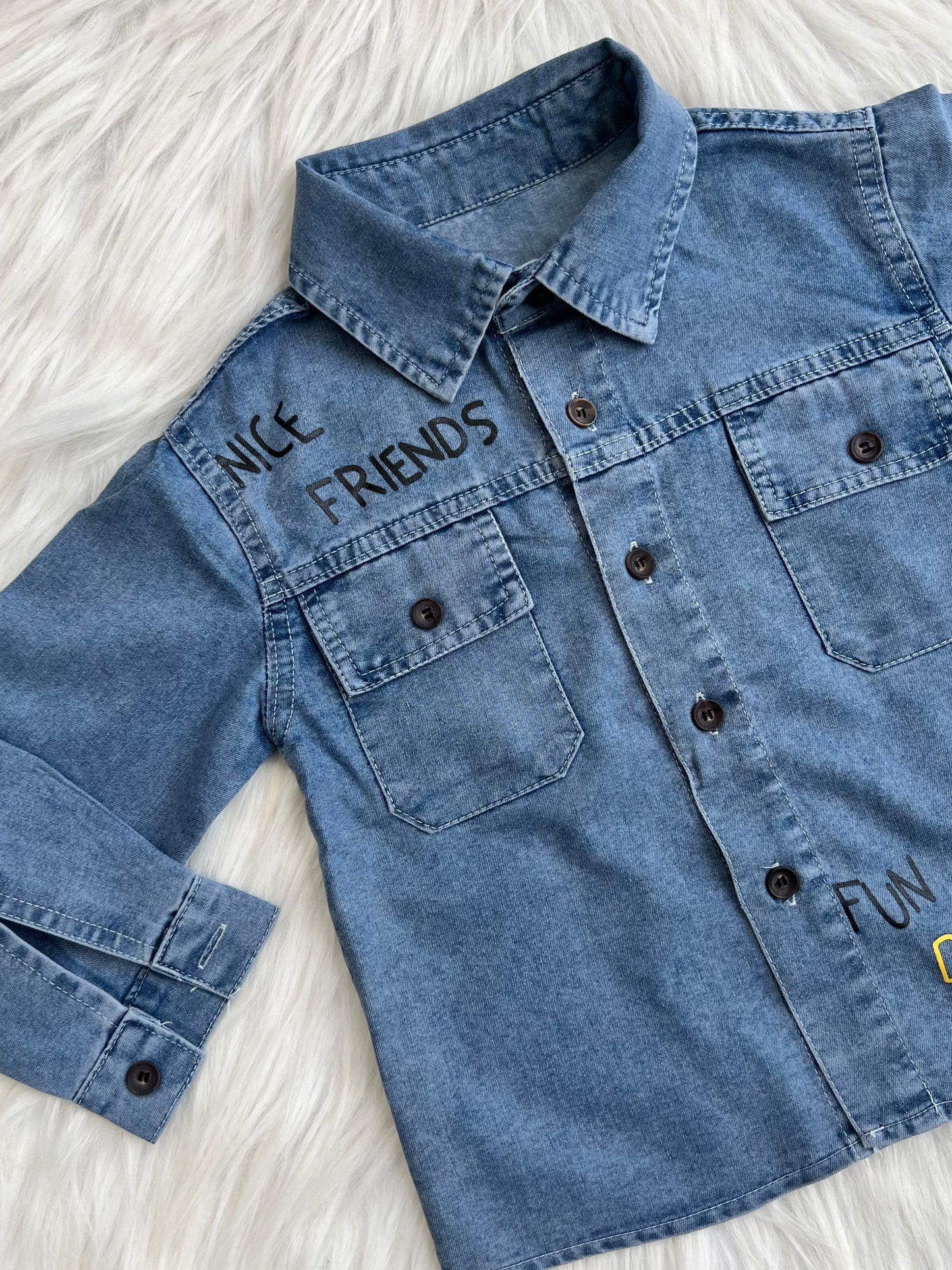 Mini Denim Maverick Shirt