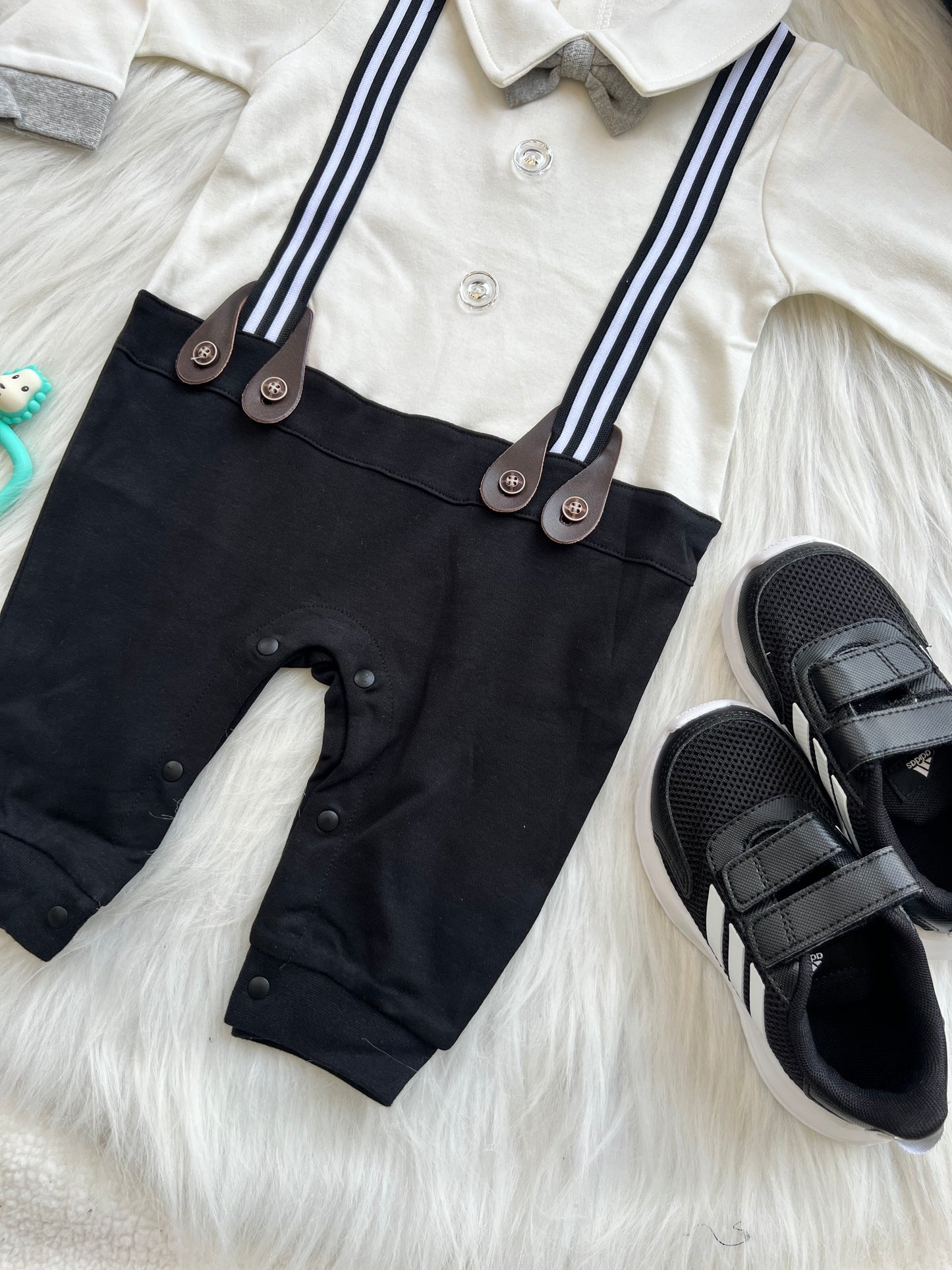 ￼Tiny Tailored illusion Romper