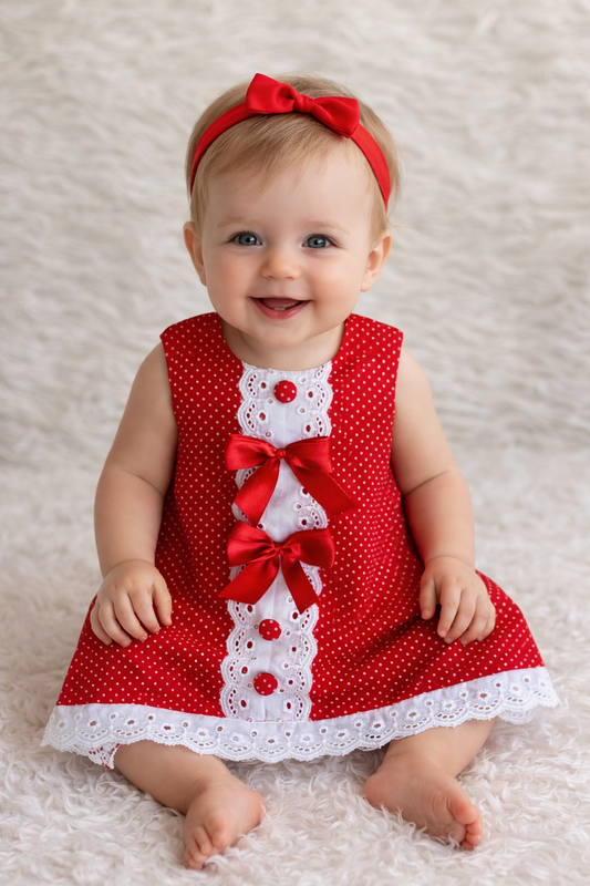 Ruby Ribbon Dress NAS1427