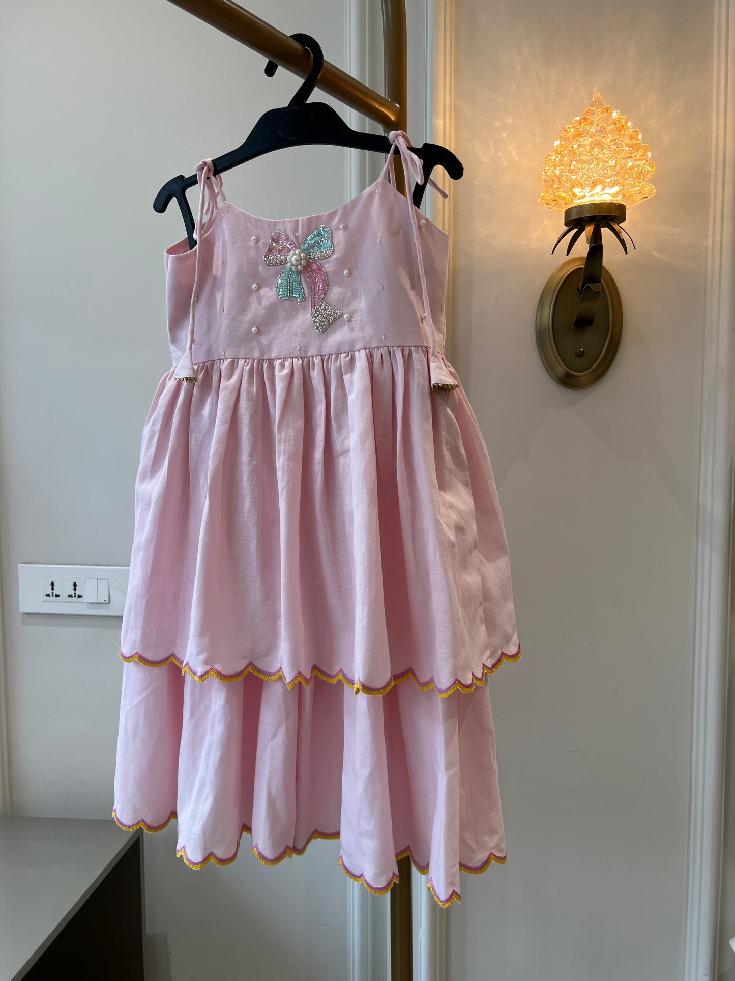 Bow & Bloom peplum set